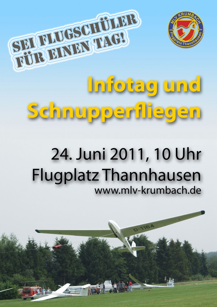 Schnupperfliegen am 24. Juni 2011